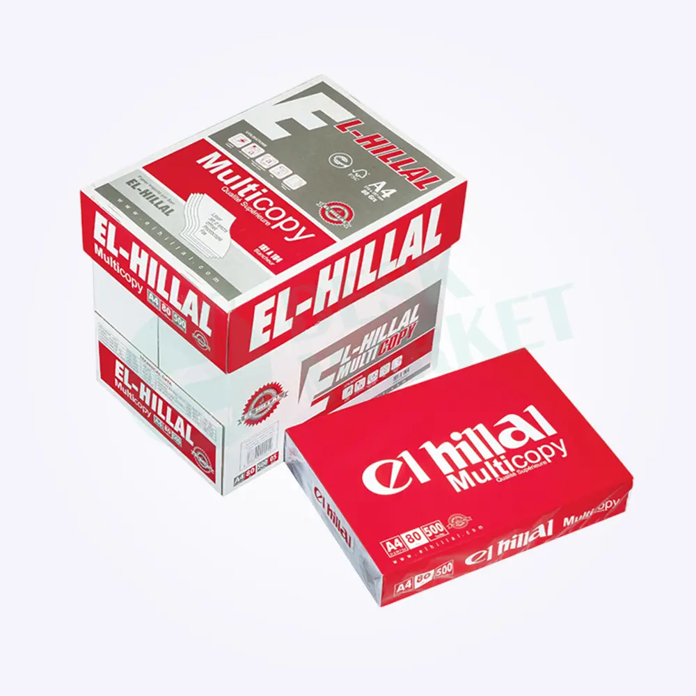 Ram papier ROUGE A4/80G - Image 2