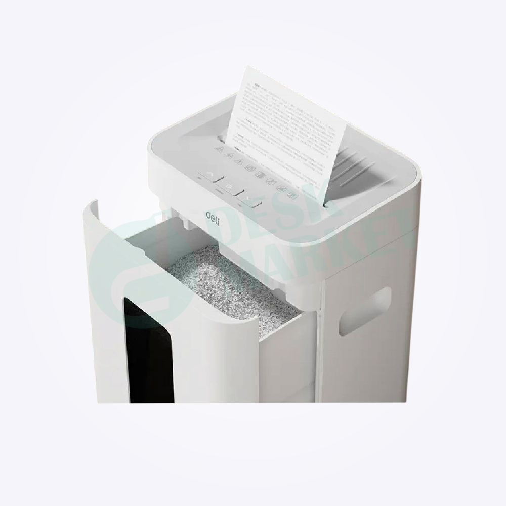 Destructeur de documents Deli T048 P4 ultra silencieux – Image 2