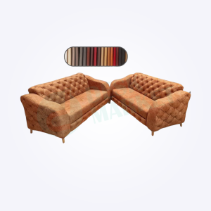 Salon en similicuir 06 places lux