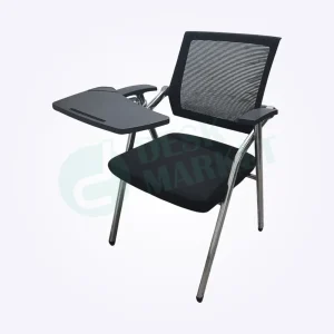 Chaise visiteur pliante avec table D028